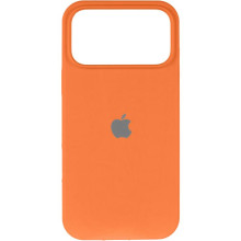Чохол Silicone Case Full Protective (AA) для Apple iPhone 17 Pro Max (6.9") – Помаранчевий