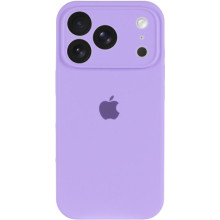 Чохол Silicone Case Full Camera Protective (AA) для Apple iPhone 17 Pro Max (6.9") – Бузковий