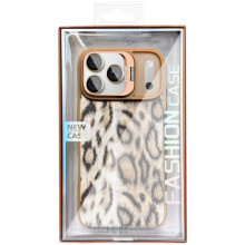 Чохол TPU+PC Wild Leopard with MagSafe and Lens для Apple iPhone 17 Pro Max (6.9") – Brown