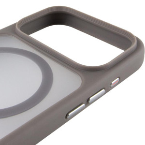 TPU+PC чохол Metal Buttons with MagSafe для Apple iPhone 17 Pro Max (6.9")