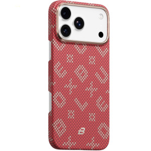 TPU+PC чехол Blueo Gilded Tactile Woven with MagSafe для Apple iPhone 17 Pro Max (6.9")