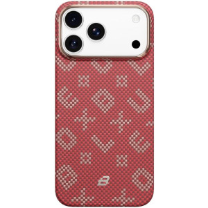 TPU+PC чехол Blueo Gilded Tactile Woven with MagSafe для Apple iPhone 17 Pro Max (6.9")