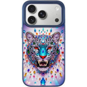 Чохол TPU+PC Crystal Hunt with Magnetic Fit для Apple iPhone 17 Pro Max (6.9") – Blue