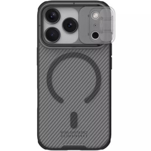 Карбонова накладка Nillkin CamShield Pro Magnetic для Apple iPhone 17 Pro Max (6.9")