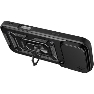 Чехол Ummi Camshield Serge Ring для Apple iPhone 17 Pro Max (6.9") – Черный