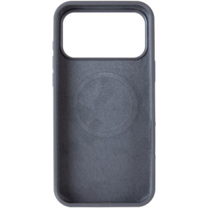 Чохол Silk Duo Color (AA) NO LOGO with Magnetic Fit для Apple iPhone 17 Pro Max (6.9") – Сірий