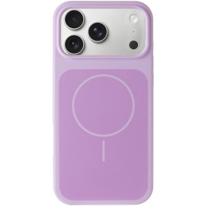 Чехол Silk Duo Color (AA) NO LOGO with Magnetic Fit для Apple iPhone 17 Pro Max / 18 Pro Max (6.9") – Лиловый