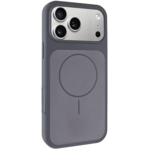 Чехол Silk Duo Color (AA) NO LOGO with Magnetic Fit для Apple iPhone 17 Pro Max / 18 Pro Max (6.9") – Серый