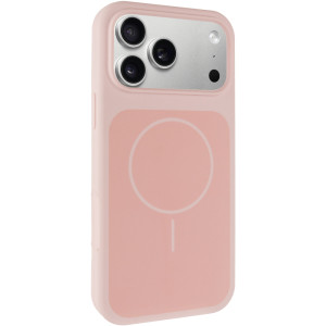 Чехол Silk Duo Color (AA) NO LOGO with Magnetic Fit для Apple iPhone 17 Pro Max / 18 Pro Max (6.9") – Розовый