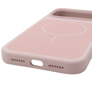 Чехол Silk Duo Color (AA) NO LOGO with Magnetic Fit для Apple iPhone 17 Pro Max / 18 Pro Max (6.9") – Розовый