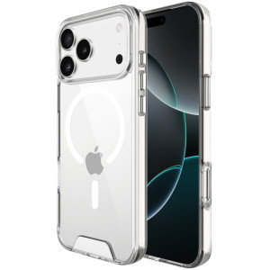 Чохол TPU Space Case with Magnetic Fit для Apple iPhone 17 Pro Max / 18 Pro Max (6.9") – Прозорий