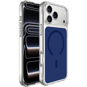Чохол TPU+PC Space Pure Color with Magnetic Fit для Apple iPhone 17 Pro Max / 18 Pro Max (6.9") – Blue
