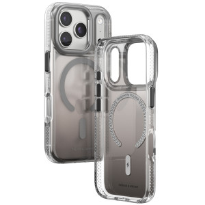 Чохол TPU+PC Puloka Resplendent with Magnetic Fit для Apple iPhone 17 Pro Max / 18 Pro Max (6.9") – Сірий