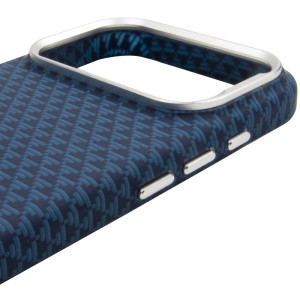 Чехол TPU+PC KVZV Triangular Pattern with Magnetic Fit для Apple iPhone 17 Pro Max / 18 Pro Max 6.9 – Blue
