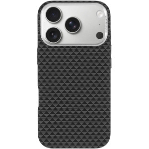 Чехол TPU+PC KVZV Triangular Pattern with Magnetic Fit для Apple iPhone 17 Pro Max / 18 Pro Max 6.9 – Черный