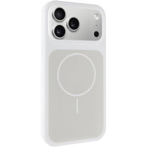 Чохол Silk Duo Color (AA) NO LOGO with Magnetic Fit для Apple iPhone 17 Pro Max (6.9") – Білий