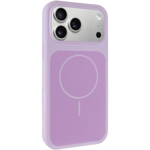 Чохол Silk Duo Color (AA) NO LOGO with Magnetic Fit для Apple iPhone 17 Pro Max (6.9") – Ліловий