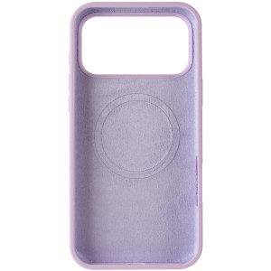 Чохол Silk Duo Color (AA) NO LOGO with Magnetic Fit для Apple iPhone 17 Pro Max (6.9") – Ліловий