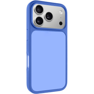 TPU+PC чехол Metal Buttons для Apple iPhone 18 Pro Max / 17 Pro Max (6.9") – Голубой