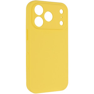 Чехол Silk Full Camera (AA) NO LOGO with Magnetic Fit для Apple iPhone 17 Pro Max / 18 Pro Max – Желтый