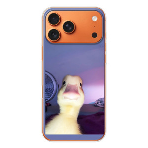 Бампер с принтом Мемы для iPhone 17 Pro Max (Утка)
