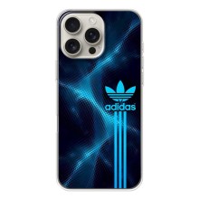 Чехлы Адидас для iPhone 17 Pro Max (AlphaPrint) (Синий Адидас)