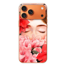 Чехлы (ART) Цветы на iPhone 17 Pro Max (VPrint) (Очі в квітах)