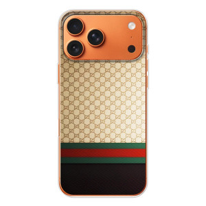 Чохли бренд ГУЧЧІ для iPhone 17 Pro Max – Фон Гуччі