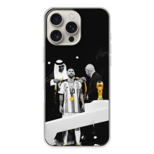 Чехлы для iPhone 17 Pro Max (Leo чемпион) (AlphaPrint) (Месси в накидке)