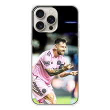 Чехлы для Айфон 17 Pro Max - Лео Месси Маями (Месси паук)