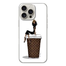 Чехлы Луи Витон для iPhone 17 Pro Max (AlphaPrint - LOUIS VUITTON) (кофе LOUIS VUITTON)