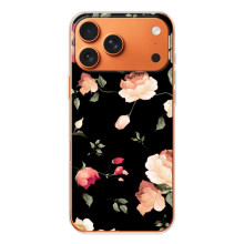 Чохли з квітами для iPhone 17 Pro Max (VPrint) (Трояндочки)