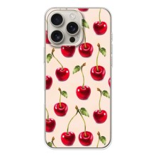 Чехлы с Фруктами для iPhone 17 Pro Max (VPrint) (Вишня)