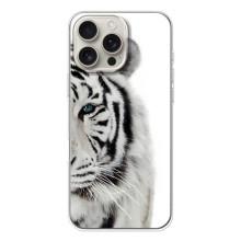 Чехлы с картинками животных iPhone 17 Pro Max (Белый Тигр)
