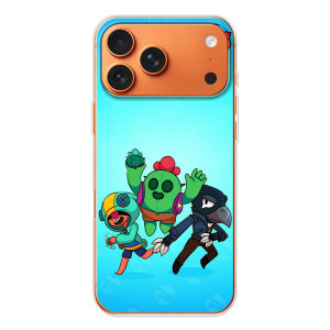 Чехлы Brawl Stars для iPhone 17 Pro Max (AlphaPrint)