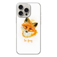 Чехлы с картинкой Лисички для iPhone 17 Pro Max (VPrint) (Девочка Лиса)