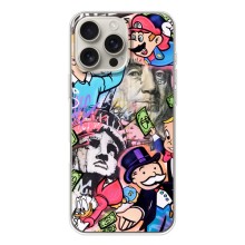 Чехлы с крутыми принтами для iPhone 17 Pro Max - (PREMIUMPrint) (Monopoly man)