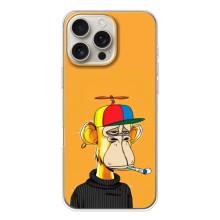 Чехлы с Обезьянами NFT для iPhone 17 Pro Max (AlphaPrint) (Скучающая Обезьяна NFT)