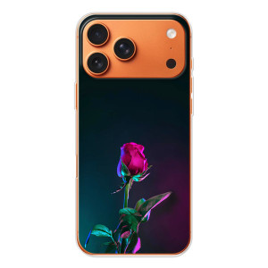 Чохли з принтом Троянд для iPhone 17 Pro Max – Нічна троянда
