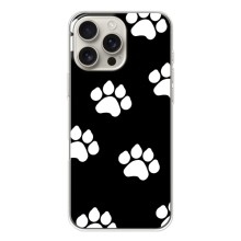 Чехлы с собаками для iPhone 17 Pro Max (VPrint) (Следы собаки)