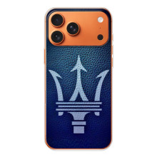 Чехлы с тематикой "Крутые машины" на iPhone 17 Pro Max (Лого Maserati)