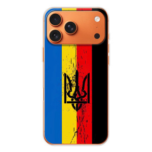 Чехлы УПА (Красно-Чёрный) на iPhone 17 Pro Max – Флаг УПА
