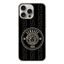 Чехлы VERSACE для Айфон 17 Pro Max (PREMIUMPrint) (Лого Версаче)