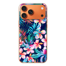 Чохол для Айфон 17 Pro Max - з принтом (Дизайнерські) (AlphaPrint) (Мальовничі квіти)