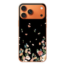 Чохол для Айфон 17 Pro Max - з принтом (Дизайнерські) (AlphaPrint) (Маленькі квіти)