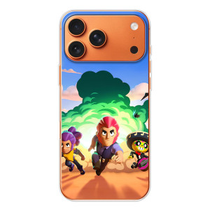 Чехол для iPhone 17 Pro Max Бравл Старс (VPrint)