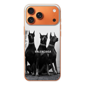 Чехол ДОБЕРМАН для iPhone 17 Pro Max (Три добермана)