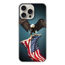 Чехол Флаг USA для iPhone 17 Pro Max – Орел и флаг