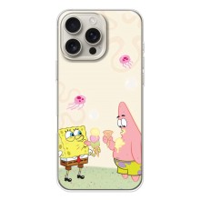 Чехол Губка Боб для Айфон 17 Pro Max (Патрик и Боб)