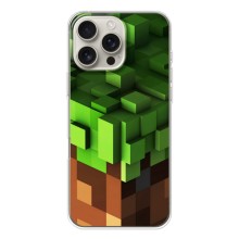 Чехол Майнкрафт на iPhone 17 Pro Max (AlphaPrint) Minecraft (текстура Майнкрафт)